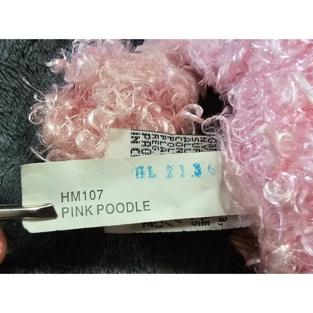 GANZ Webkinz‎ Pink Poodle Plush HM107 - Vintage (#2)